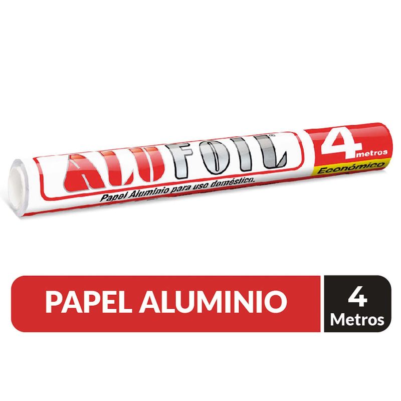 Alufoil Aluminio 4 metros
