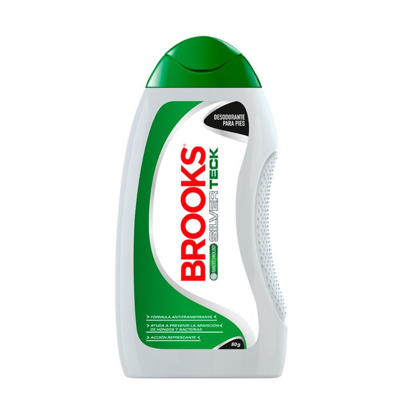 Brooks Talco Pies 80 grs