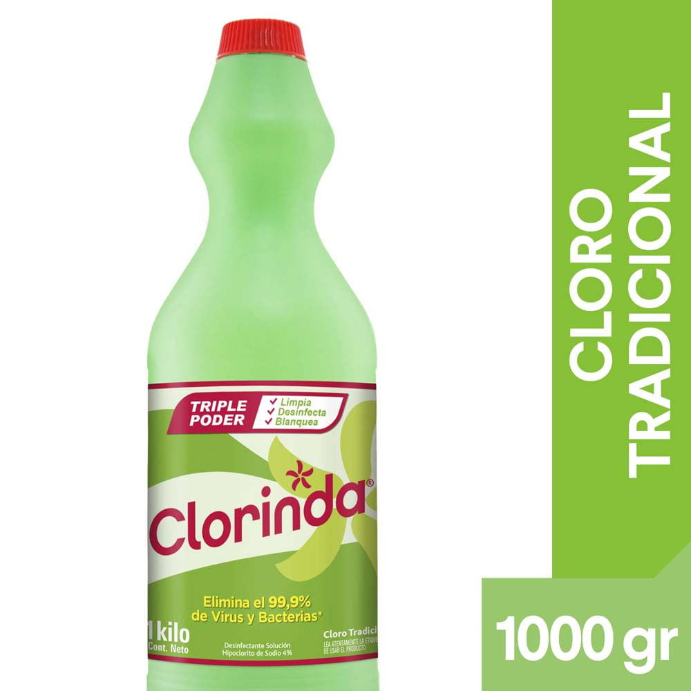 Clorinda Cloro Concentrado 1 Lts