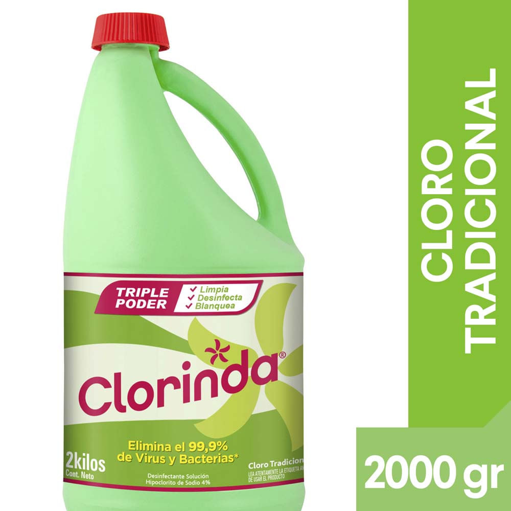 Clorinda Cloro Concentrado 2 Lts