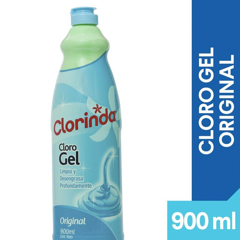 Clorinda Cloro Gel Flores.s 900ml