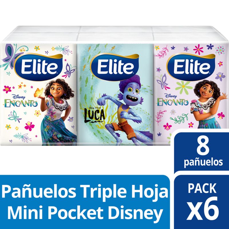 Elite Pañuelos Pack 18 UN