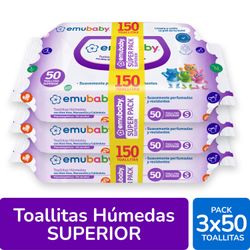 Emubaby Toallitas Humedas Premium 160 UN