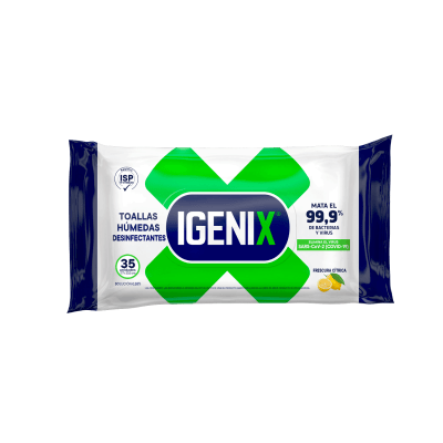 Igenix Toallas Citrica Recarga 35 UN