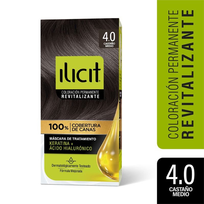 Ilicit Tintura 4/0 Castaño medio