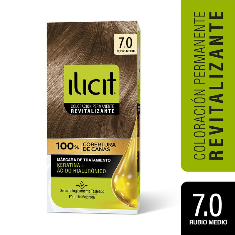 Ilicit Tintura 7/0 Rubio Medio