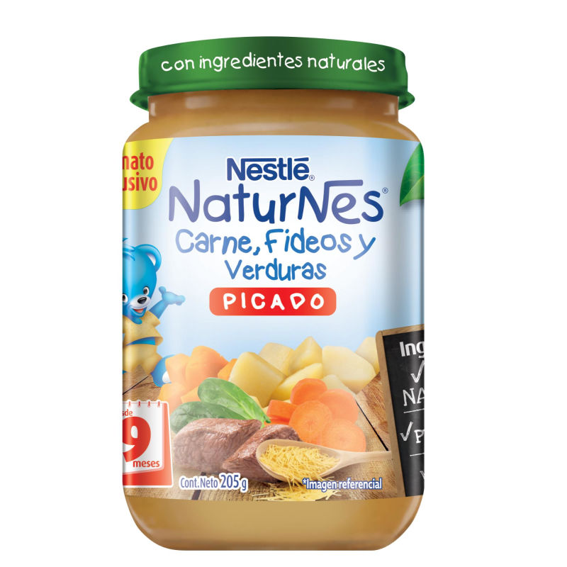 Naturnes Picado Pollo y Verduras 205 grs