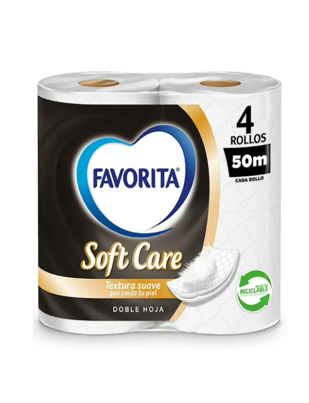 Noble Papel Higiénico  Doble Hoja  23 Metros 4 UN