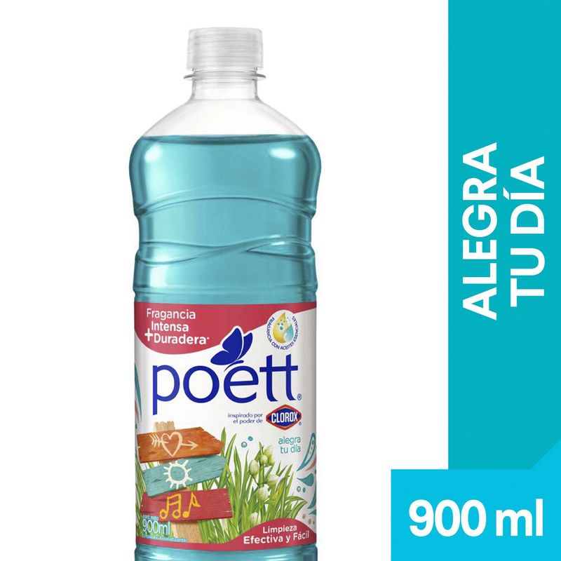 Poett Limpia Pisos Alegra Tu Dia 900 ml