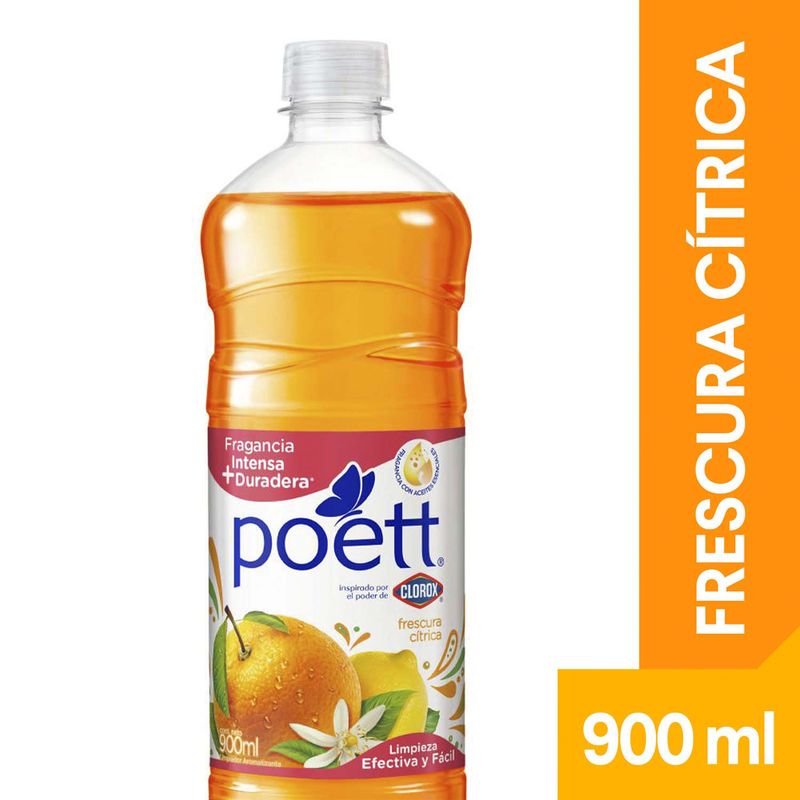 Poett Limpia Piso Frescura Citrica 900 ml