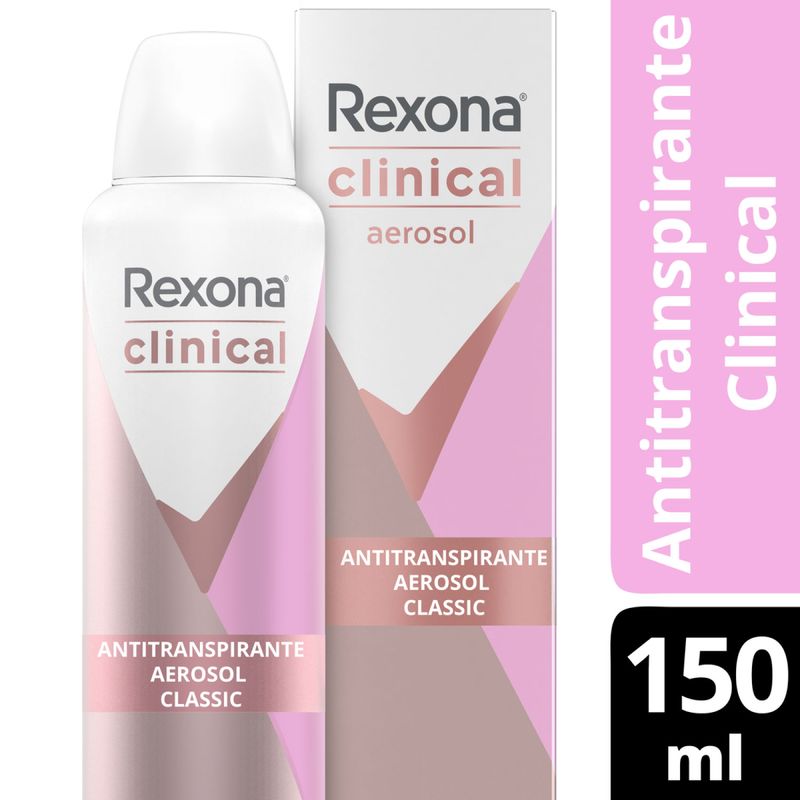Rexona Desodorante Spray Clinical Classic 150 ml
