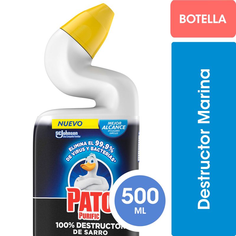 Sapolio Limpia Inodoro Destructor De Sarro 500 ml