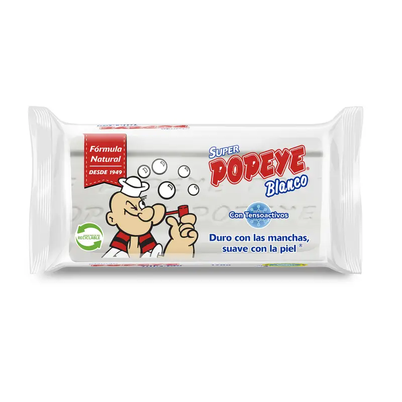 Popeye Jabón Blanco Bebe