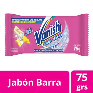Vanish Jabón Barra Color 75 grs