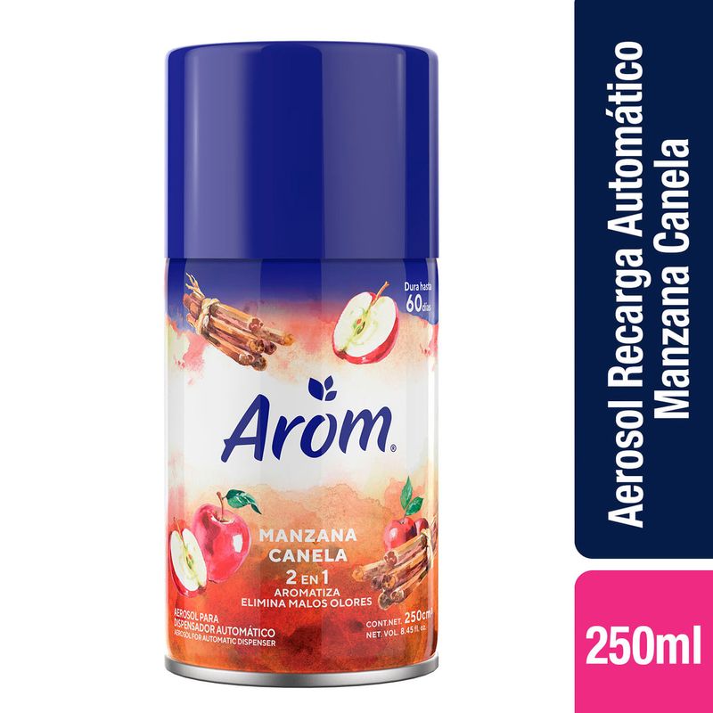 Arom Repuesto Manzana Canela 2 En 1 250 cc