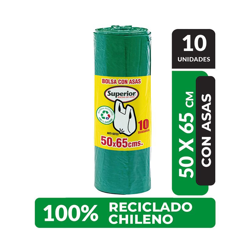 Glitt Bolsa Con Asas 50x65 10 UN