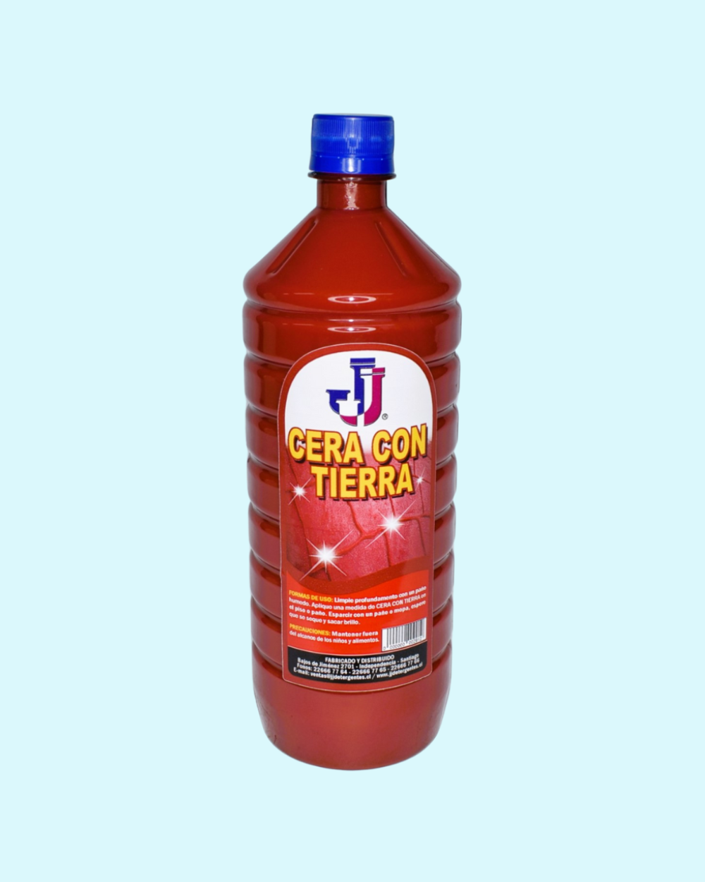 JJ Cera Pintura Roja Bot 1 Lts