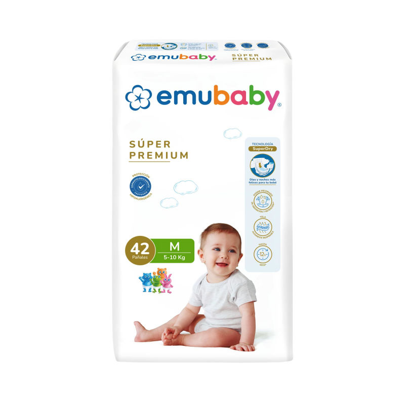 Emubaby Pañales M 42 UN