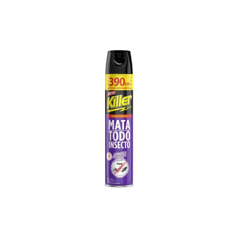 Killer Insecticida Mata Todo Insecto 390 cc