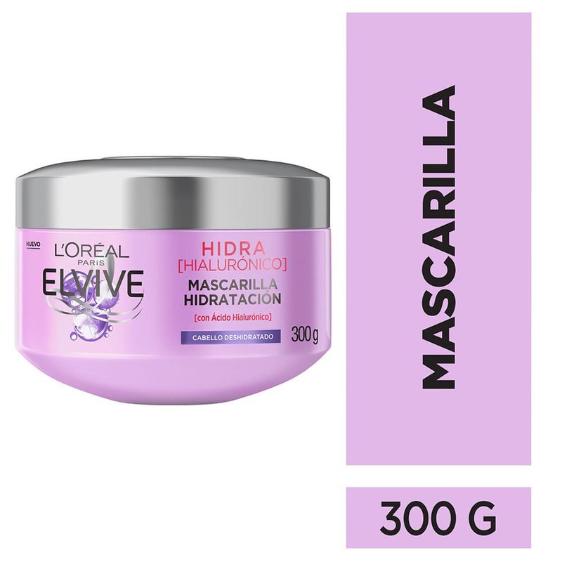 Elvive Mascarilla Hidra Hialuronico 300 grs
