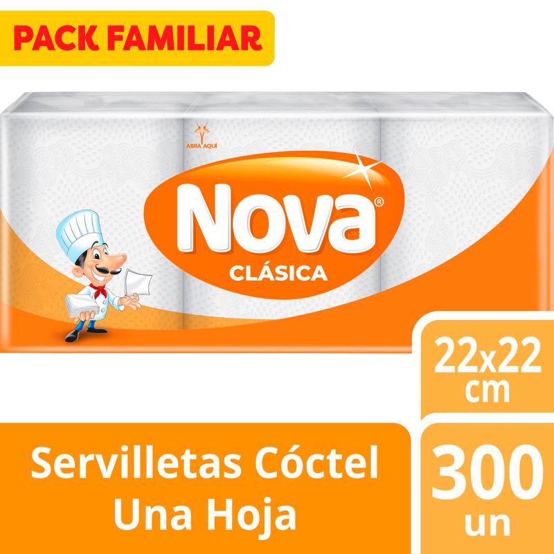 Nova Servilleta Clásica 300 UN