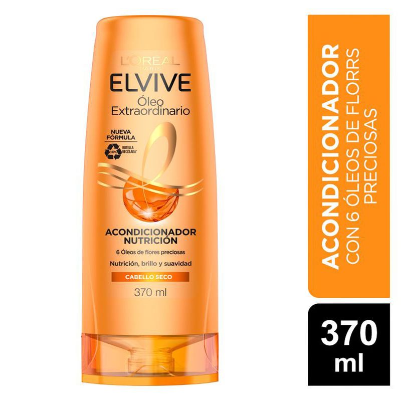 Elvive Acondicionador Óleo Extraordinario Nutrición 370 ml