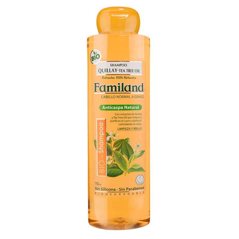 Familand Shampoo Quillay Tea Tree Oil Anticaspa 750 ml