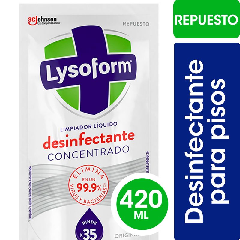 Lysoform limpiador Liquido Concentrado Citrico DP 420 ml