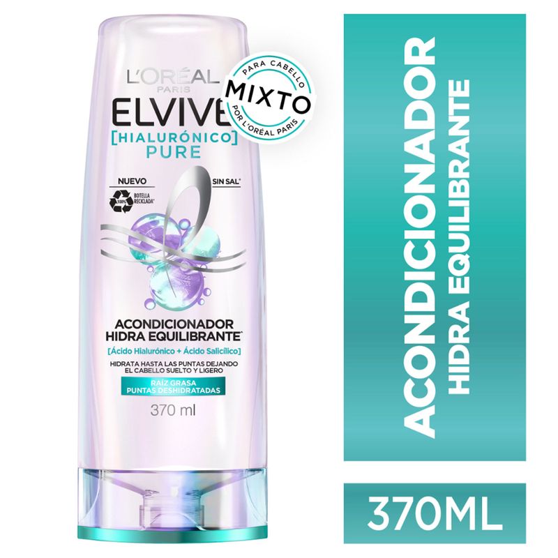 Elvive Acondicionador Hidra Pure 370 ml