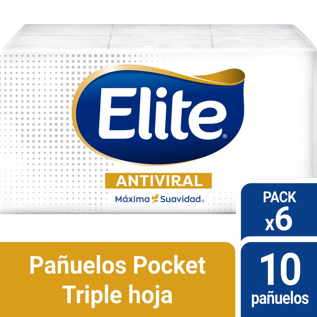 Elite Pañuelo Variedades 6 Pqts