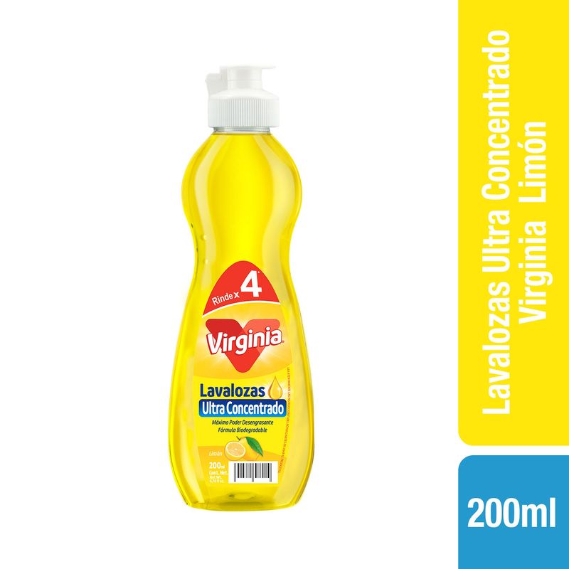 Virginia Lavalozas Limón 200 ml