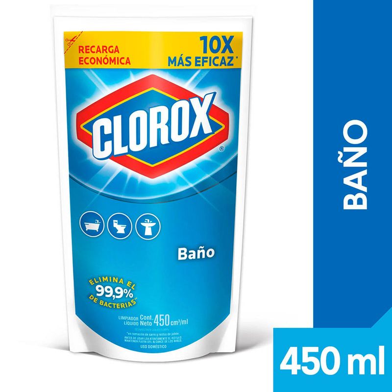 Clorox Doypack Baño 450 ml