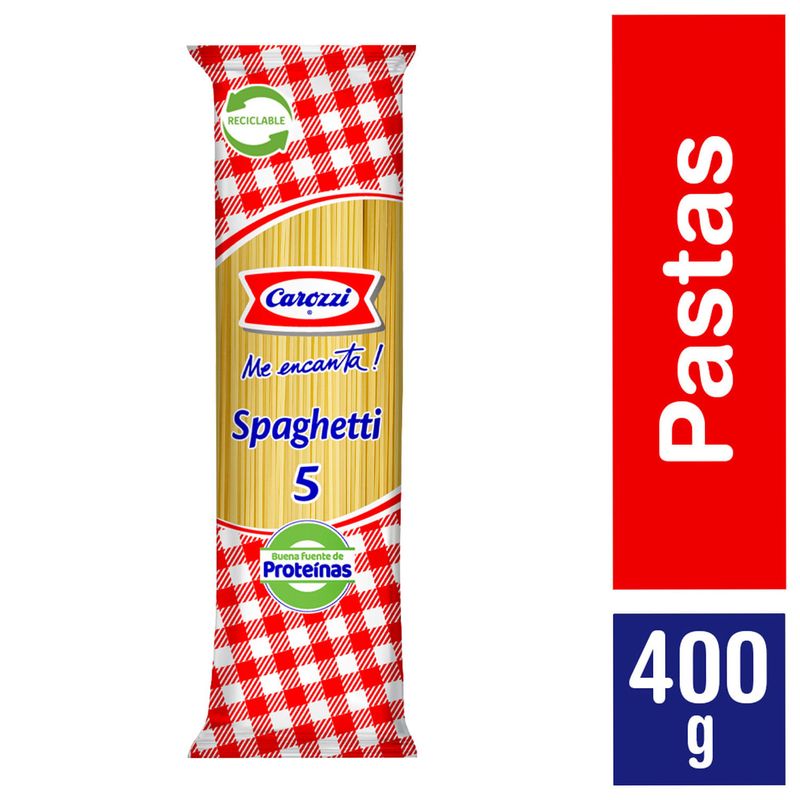 Carozzi Spaguetti N°5 400 grs