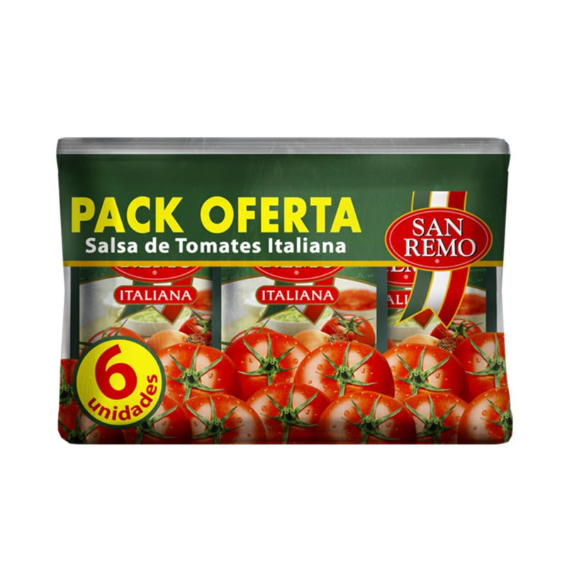 San Remo Salsa de Tomates 200 grs