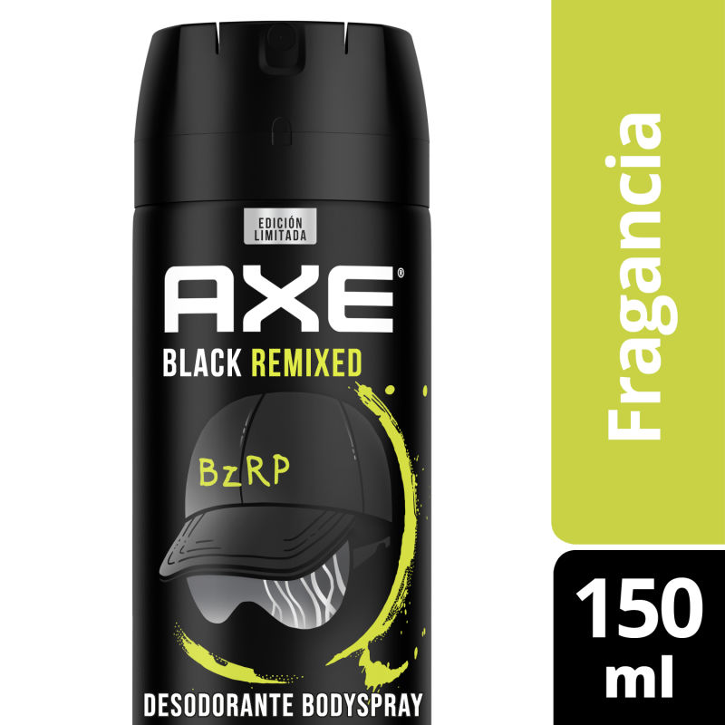 Axe Spray Black Remixed 150 ml