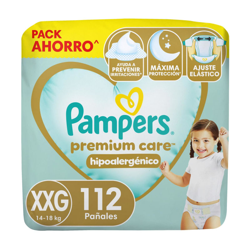 Pampers Pañales Premium Care G72 UN
