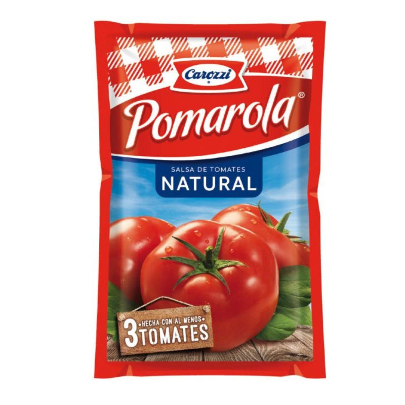 Pomarola Salsa de Tomate Natural 200 grs
