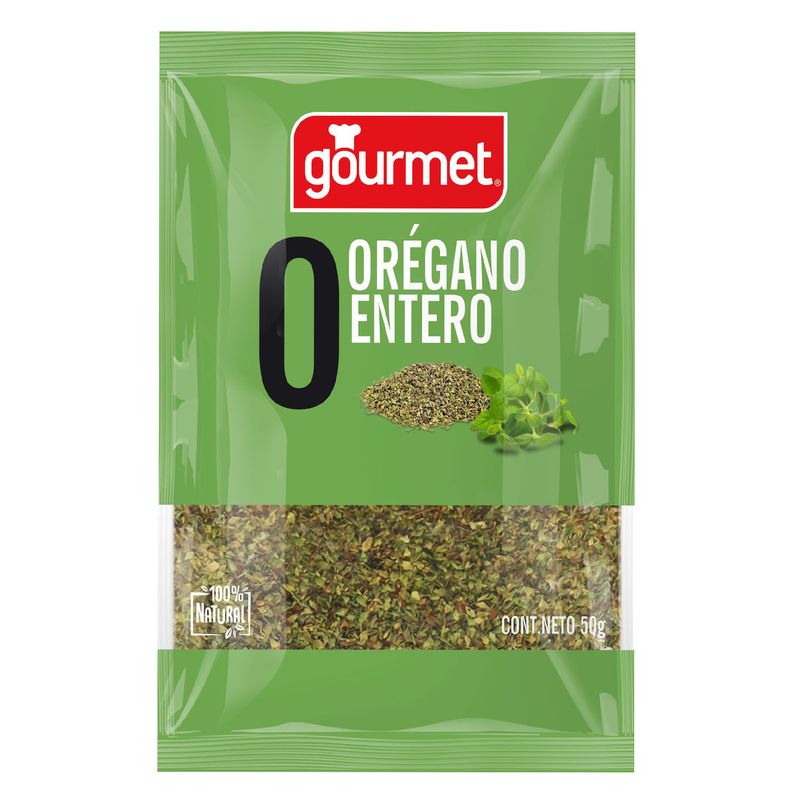 Gourmet Orégano Entero 50 grs