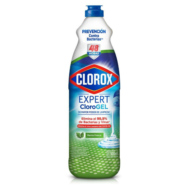 JJ Cloro Gel Menta 900 ml