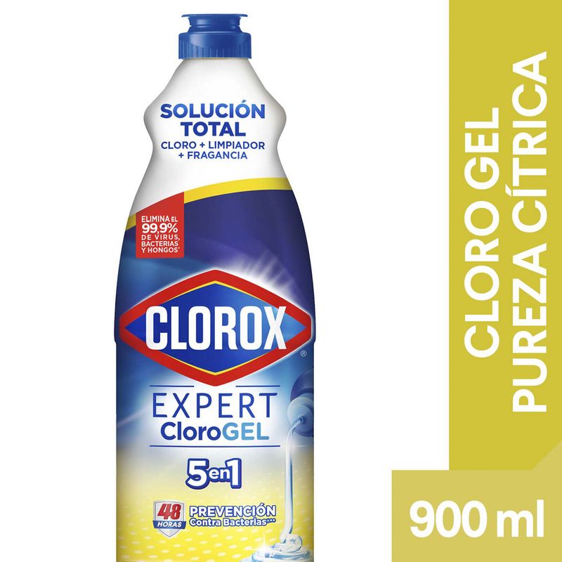 Clorox Cloro Gel Pureza Citrica 900 ml