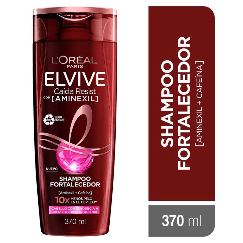 Elvive Shampoo Caída Resist Aminexil 370 ml