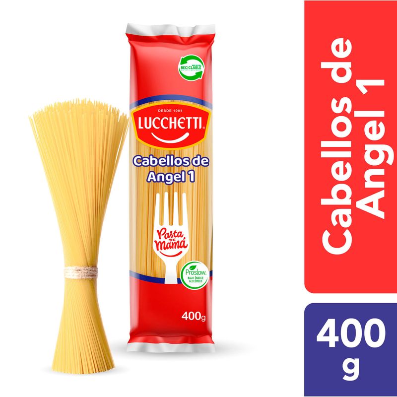 Lucchetti Fideos Cabello De Ángel 400 grs