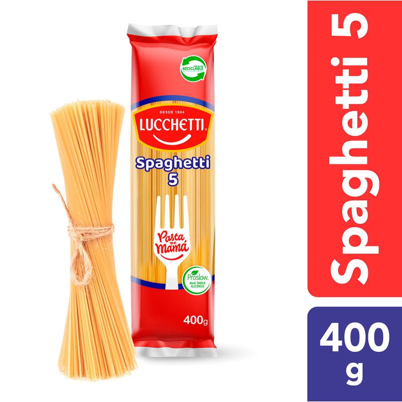 Lucchetti Fideos Spaghetti 5 400 grs