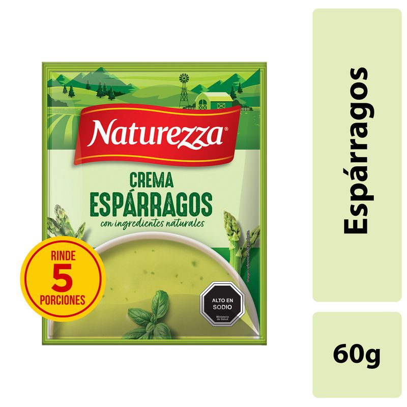 Naturezza Crema Esparrago 60 grs