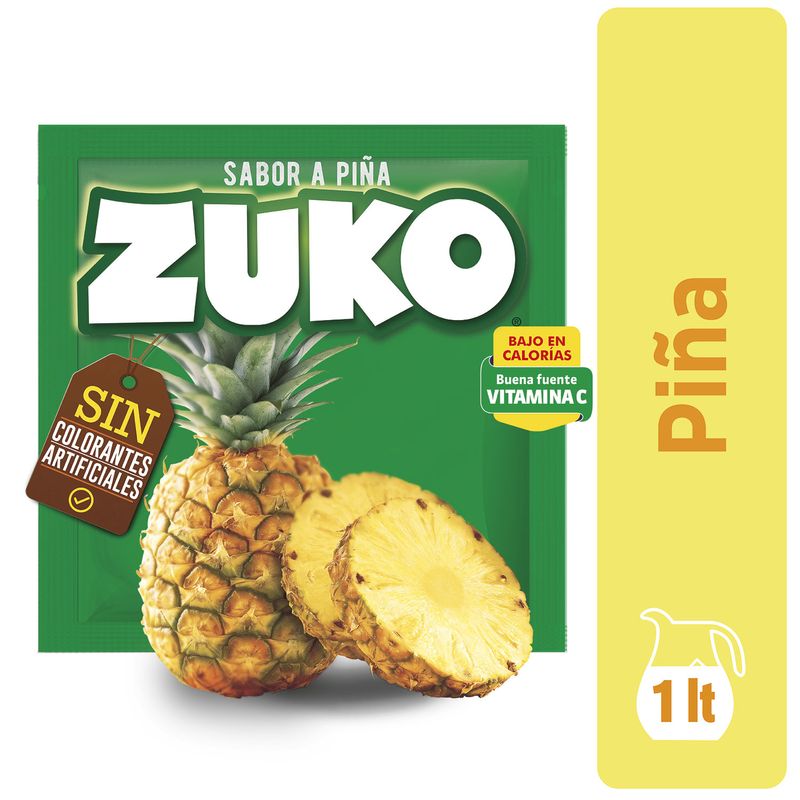 Zuko Jugo Polvo Piña 15 grs