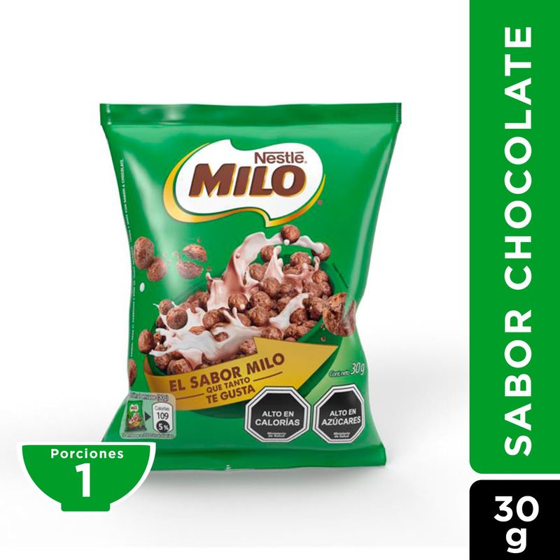Nestle Cereal Colación Milo 30 grs