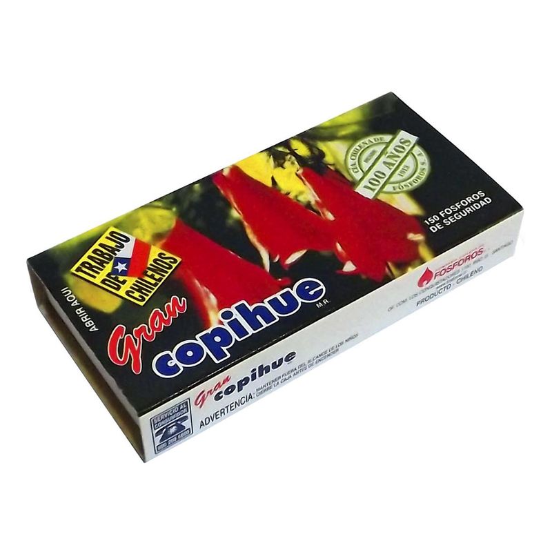 Copihue Fósforos 150 UN