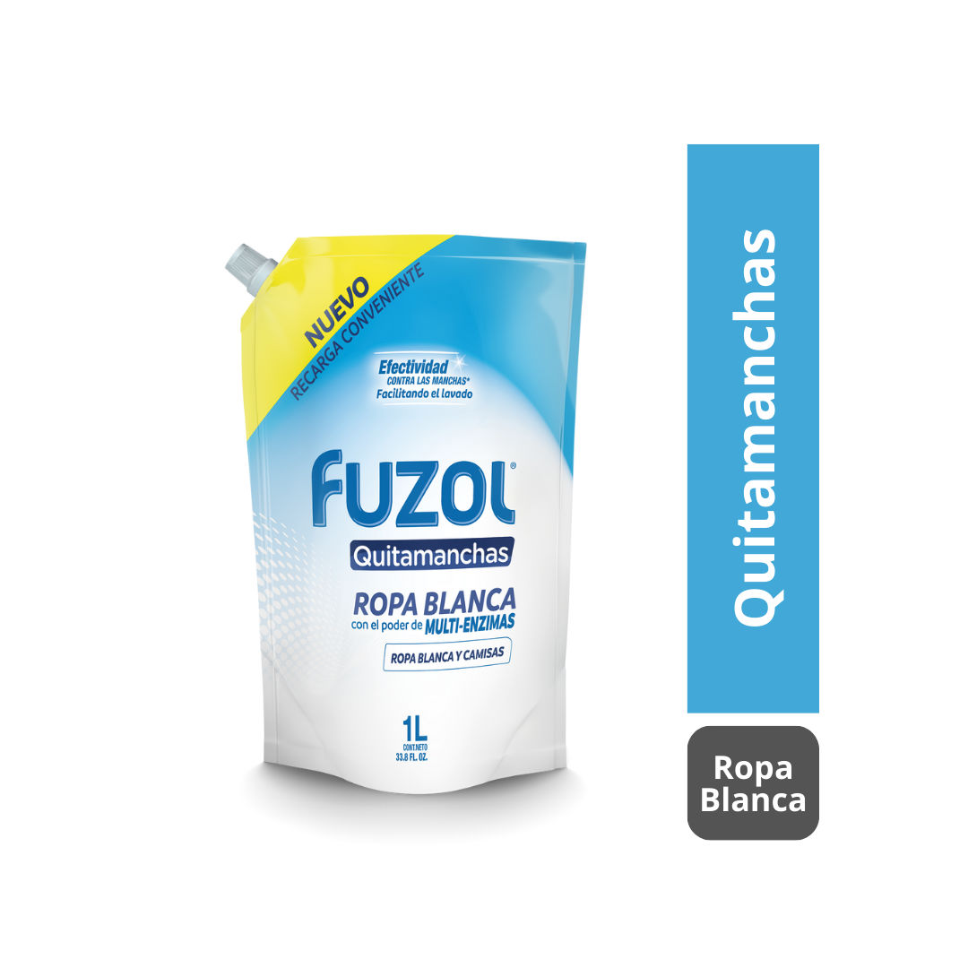 Fuzol Quitamanchas Ropa Blanca 1 Lts
