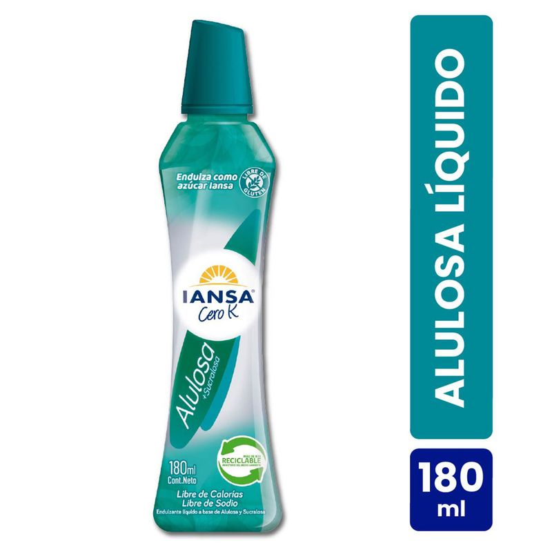Iansa Alulosa Cero K  180 ml