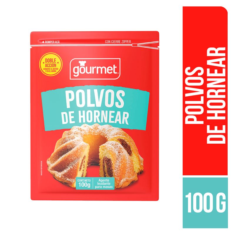 Gourmet Polvo de Hornear 100 grs